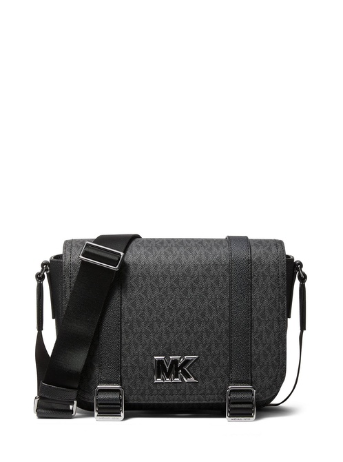 Cooper Medium Logo Messenger Bag BLACK MICHAEL KORS — Фото, Картинка BAG❤BAG Купить оригинал Украина, Киев, Житомир, Львов, Одесса ❤bag-bag.com.ua