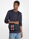 MICHAEL KORS Cooper Medium Signature Logo Stripe Camera Crossbody Bag CHERRY 37F5LCOM1U &mdash; фото 3 из 3