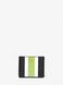 Logo Stripe Billfold Wallet With Passcase BT LIMEADE MICHAEL KORS — 1/4 Фото, Картинка BAG❤BAG Купить оригинал Украина, Киев, Житомир, Львов, Одесса ❤bag-bag.com.ua