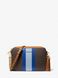 Jet Set Medium Logo Stripe Camera Bag ELECTRIC BLUE MICHAEL KORS — 1/5 Фото, Картинка BAG❤BAG Придбати оригінал Україна, Київ, Житомир, Львів, Одеса ❤bag-bag.com.ua