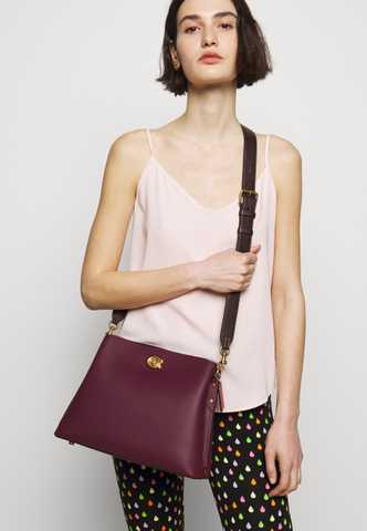 coach colorblock shoulder bag