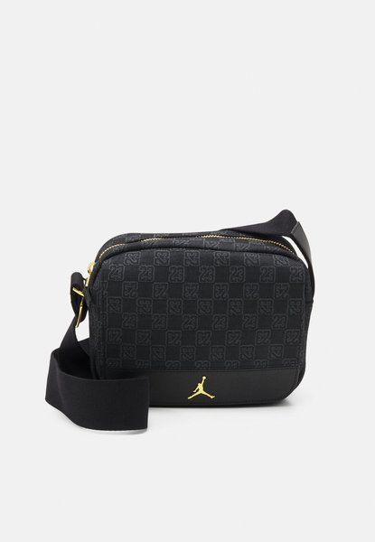 MONOGRAM Mini Messenger - Unisex Crossbody Bag BLACK Jordan — Фото, Картинка BAG❤BAG Купить оригинал Украина, Киев, Житомир, Львов, Одесса ❤bag-bag.com.ua