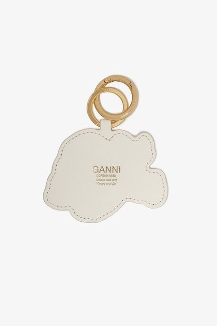 GANNI Brown Puppy Keyring  A7061 &mdash; фото 2 из 2
