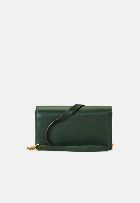 POLO ID LEATHER CHAIN WALLET AND Bag - Crossbody Bag Bottle Green RALPH LAUREN — Фото, Картинка BAG❤BAG Купить оригинал Украина, Киев, Житомир, Львов, Одесса ❤bag-bag.com.ua