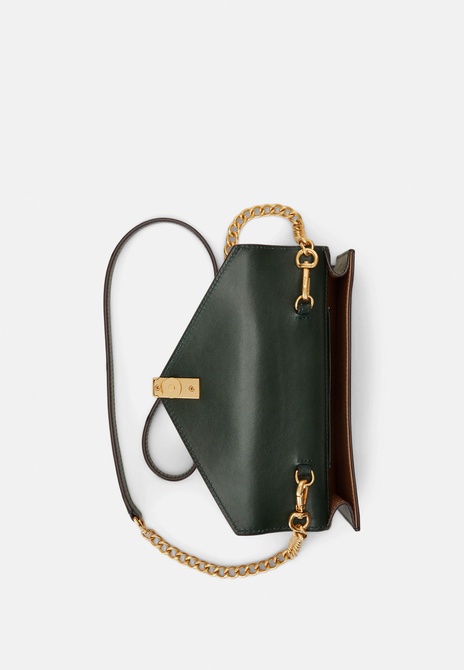 POLO ID LEATHER CHAIN WALLET AND Bag - Crossbody Bag Bottle Green RALPH LAUREN — Фото, Картинка BAG❤BAG Купить оригинал Украина, Киев, Житомир, Львов, Одесса ❤bag-bag.com.ua