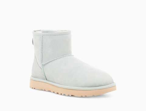 sky grey mini uggs