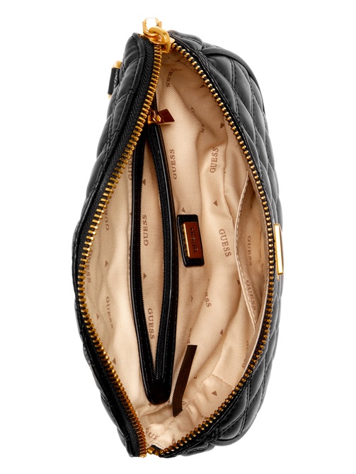 Giully Quilted Belt Bag BLACK GUESS — Фото, Картинка BAG❤BAG Купить оригинал Украина, Киев, Житомир, Львов, Одесса ❤bag-bag.com.ua