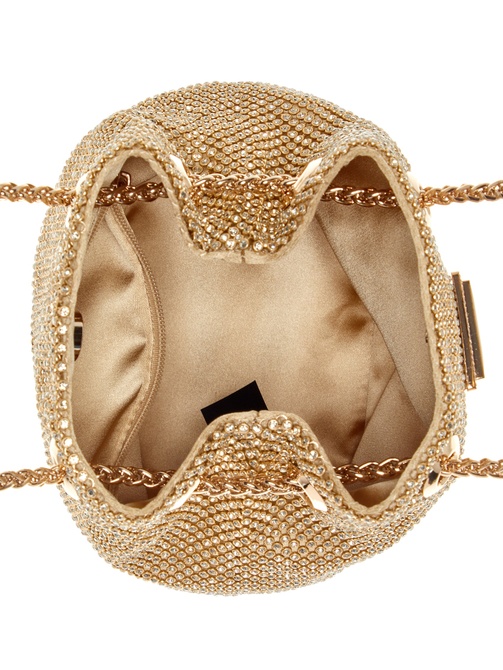 Zalina Mesh Pouch GOLD GUESS — Фото, Картинка BAG❤BAG Купить оригинал Украина, Киев, Житомир, Львов, Одесса ❤bag-bag.com.ua