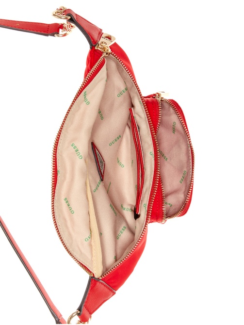 Eco Gemma Belt Bag RED GUESS — Фото, Картинка BAG❤BAG Купить оригинал Украина, Киев, Житомир, Львов, Одесса ❤bag-bag.com.ua