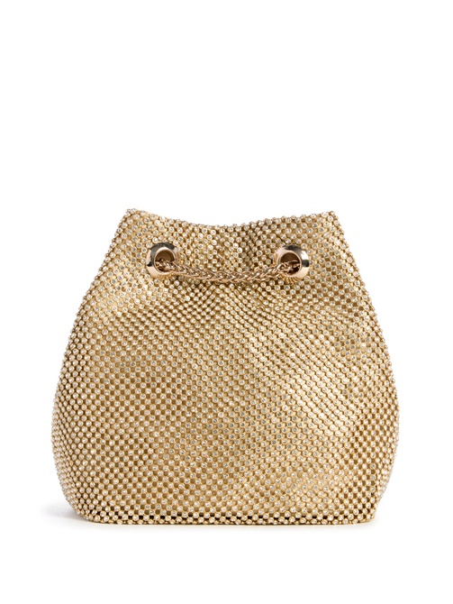 Zalina Mesh Pouch GOLD GUESS — Фото, Картинка BAG❤BAG Купить оригинал Украина, Киев, Житомир, Львов, Одесса ❤bag-bag.com.ua