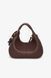 GANNI Brown Mini Hobo Bag Chicory Coffee A7102 &mdash; фото 3 из 7