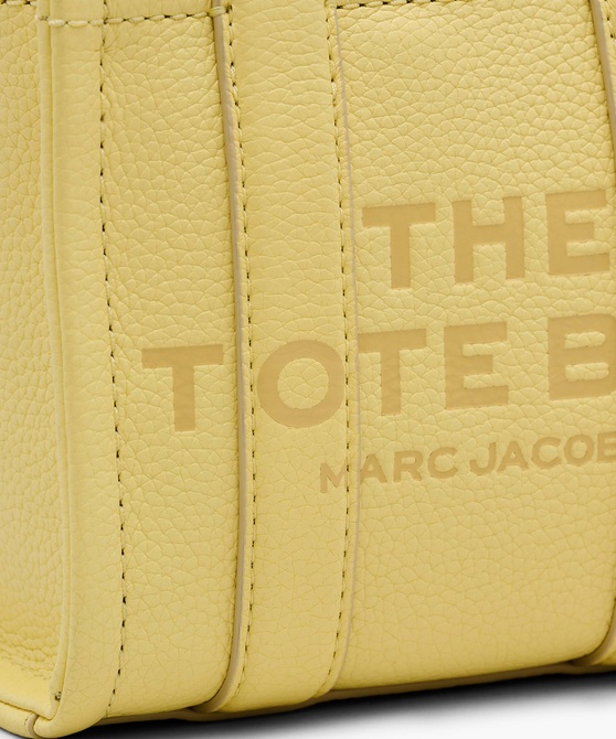 The Leather Crossbody Tote Bag CUSTARD MARC JACOBS — Фото, Картинка BAG❤BAG Купить оригинал Украина, Киев, Житомир, Львов, Одесса ❤bag-bag.com.ua
