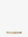 Reversible Logo and Leather Waist Belt GOLD / LIGHT CREAM MICHAEL KORS — 1/2 Фото, Картинка BAG❤BAG Купить оригинал Украина, Киев, Житомир, Львов, Одесса ❤bag-bag.com.ua