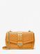 MICHAEL KORS Soho Large Studded Signature Logo Shoulder Bag RADIANT ORANGE 35S6G1SL7B &mdash; фото 1 из 3