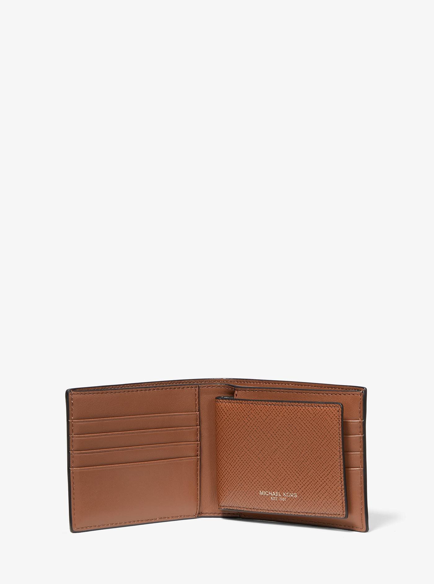 harrison leather billfold wallet