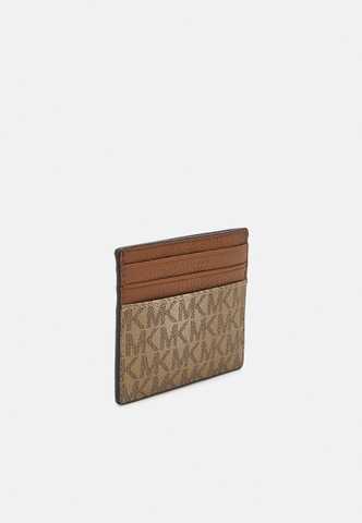 camel michael kors wallet