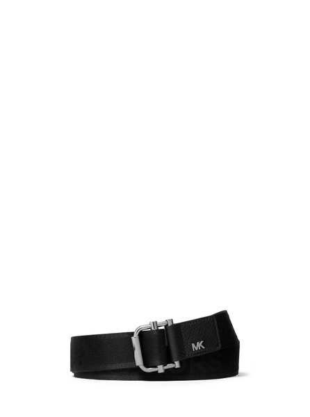 Reversible Logo Nylon Belt BLACK MICHAEL KORS — Фото, Картинка BAG❤BAG Купить оригинал Украина, Киев, Житомир, Львов, Одесса ❤bag-bag.com.ua