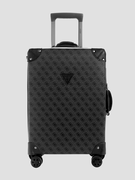 Terrace Quattro G 18" 8-Wheel Suitcase Coal multi GUESS — Фото, Картинка BAG❤BAG Купить оригинал Украина, Киев, Житомир, Львов, Одесса ❤bag-bag.com.ua