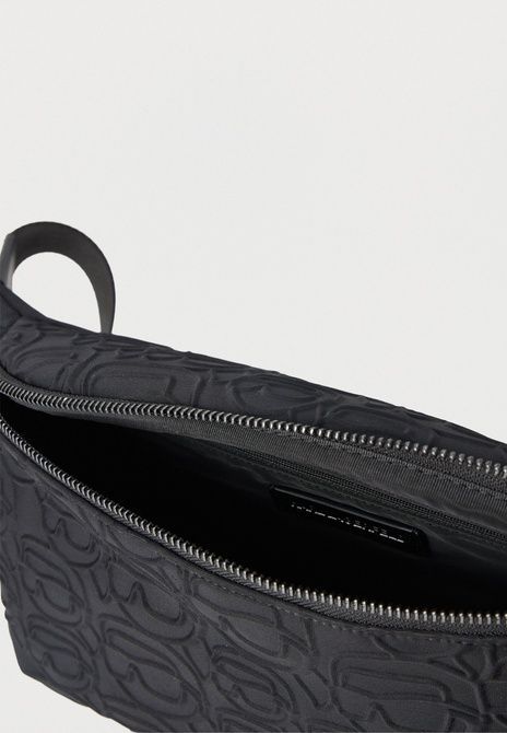 KARL LAGERFELD Ikon Graphic Bumbag Belt Bag BLACK B3M30253-999 &mdash; фото 3 з 4