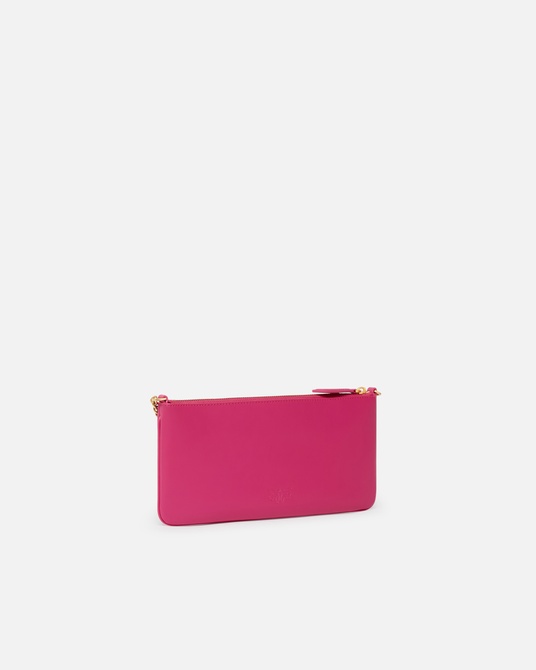 Horizontal Flat Bag in leather PINKO PINK-ANTIQUE GOLD Pinko — Фото, Картинка BAG❤BAG Придбати оригінал Україна, Київ, Житомир, Львів, Одеса ❤bag-bag.com.ua