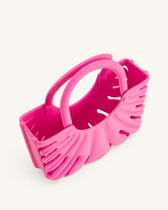 JW PEI Faye Leaf Beach Bag Bright Pink BG67894JWP &mdash; фото 4 из 4