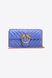 Love Bag One Wallet Chevron CORSICA BLUE-ANTIQUE GOLD Pinko — 1/6 Фото, Картинка BAG❤BAG Купить оригинал Украина, Киев, Житомир, Львов, Одесса ❤bag-bag.com.ua