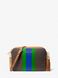 Jet Set Medium Logo Stripe Camera Bag PALM GREEN MICHAEL KORS — 1/6 Фото, Картинка BAG❤BAG Купить оригинал Украина, Киев, Житомир, Львов, Одесса ❤bag-bag.com.ua
