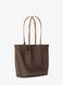MICHAEL KORS Carson Large Signature Logo Tote Bag BROWN 35R6G2ZT3B &mdash; фото 1 из 5