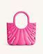 JW PEI Faye Leaf Beach Bag Bright Pink BG67894JWP &mdash; фото 1 из 4