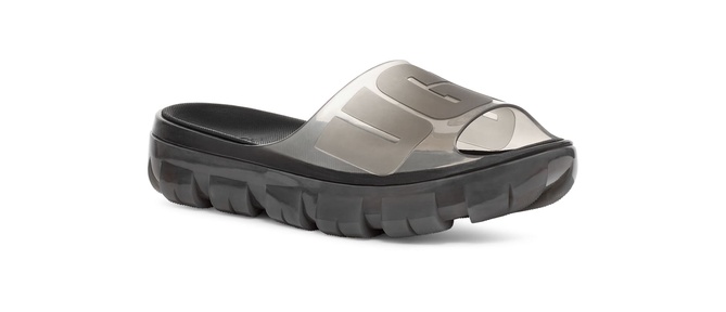 Jella Clear Slide Platform Sandal BLACK UGG — Фото, Картинка BAG❤BAG Купить оригинал Украина, Киев, Житомир, Львов, Одесса ❤bag-bag.com.ua