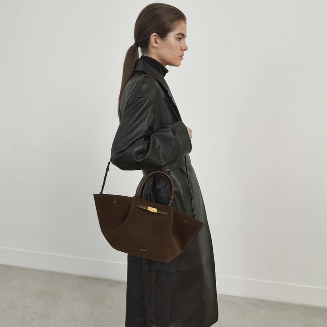 DeMellier The Midi New York Mocha Suede & Mocha Smooth N81-SUSM-X128-0 &mdash; фото 10 из 20