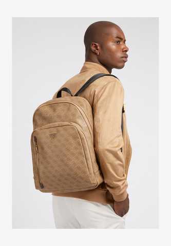 GUESS® ᐉ VEZZOLA SMART 4G LOGO - Backpack 【Beige】 Цена 8 597