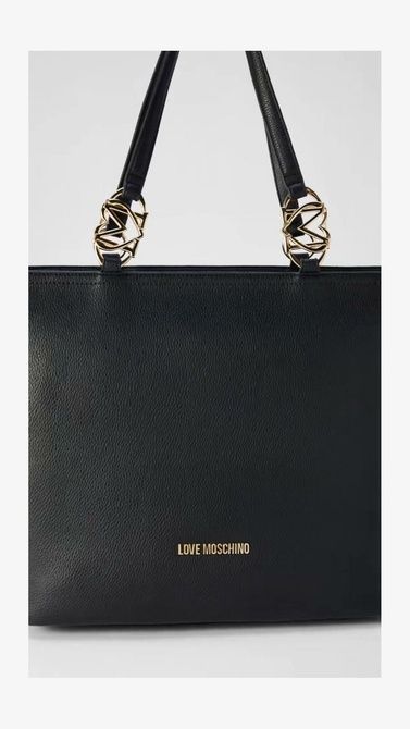 MOSCHINO Jewel Tote Bag Black BLACK JC4005PP1O-000 &mdash; фото 5 из 6