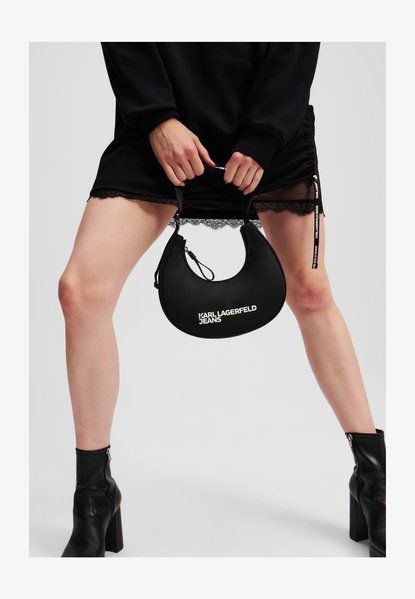 KARL LAGERFELD Moon Bag Handbag Black BLACK A3W30349 &mdash; фото 1 з 5