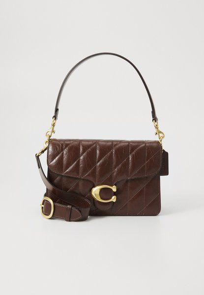 COACH Quilted Glazed Chain Tabby Shoulder Bag With Chain Handbag Maple Maple CAF55-B4MPL &mdash; фото 1 из 6