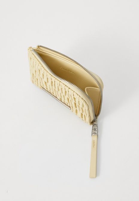 Calvin Klein Ruched Med Zip Wallet Parsnip Parsnip LV04F1061G &mdash; фото 3 з 5