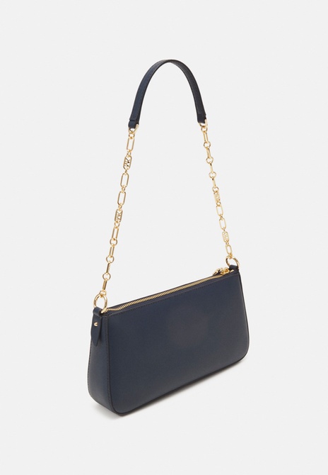 EMPIRE CHAIN POUCHETTE - Crossbody Bag NAVY MICHAEL KORS — Фото, Картинка BAG❤BAG Придбати оригінал Україна, Київ, Житомир, Львів, Одеса ❤bag-bag.com.ua