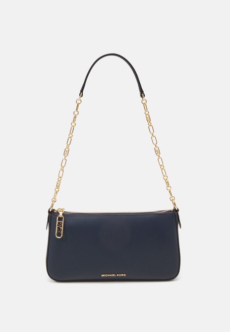 EMPIRE CHAIN POUCHETTE - Crossbody Bag NAVY MICHAEL KORS — Фото, Картинка BAG❤BAG Придбати оригінал Україна, Київ, Житомир, Львів, Одеса ❤bag-bag.com.ua