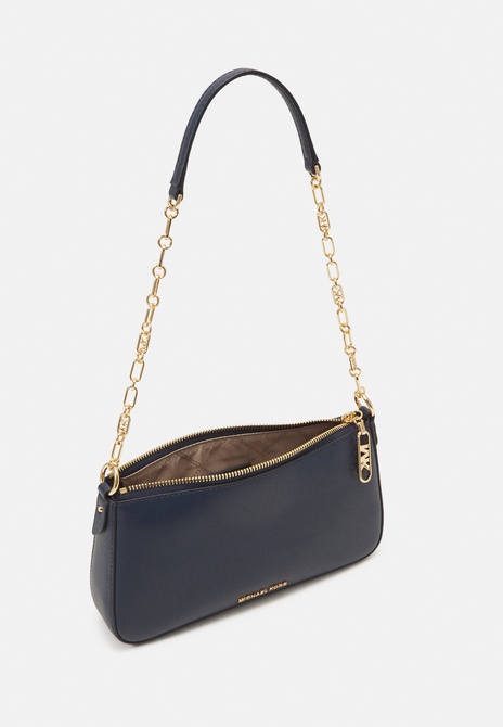 EMPIRE CHAIN POUCHETTE - Crossbody Bag NAVY MICHAEL KORS — Фото, Картинка BAG❤BAG Придбати оригінал Україна, Київ, Житомир, Львів, Одеса ❤bag-bag.com.ua