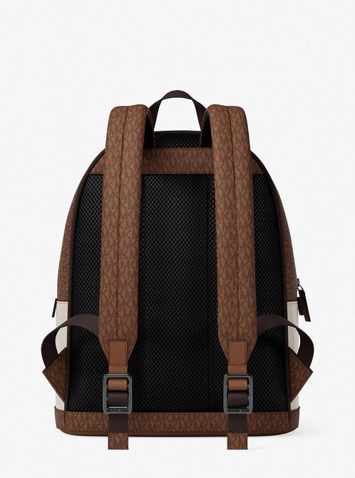 MICHAEL KORS Cooper Medium Pebbled Leather and Signature Logo Commuter Backpack LT CRM / LUGG 37R6LCOB2L &mdash; фото 5 из 5