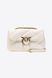 Classic Love Bag Puff Maxi Quilt - Crossbody Bag WHITE-ANTIQUE GOLD Pinko — 1/7 Фото, Картинка BAG❤BAG Купить оригинал Украина, Киев, Житомир, Львов, Одесса ❤bag-bag.com.ua