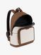 MICHAEL KORS Cooper Medium Pebbled Leather and Signature Logo Commuter Backpack LT CRM / LUGG 37R6LCOB2L &mdash; фото 2 из 5
