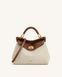 JW PEI Lucia Classic Top Handbag BROWN CANVAS BG108653JWP &mdash; фото 1 з 5