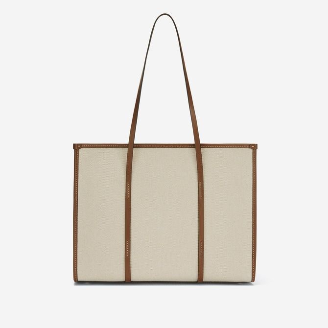 DeMellier The Capri Salt & Pepper Canvas Tan Smooth D115-CASM-X203-1 &mdash; фото 4 з 15