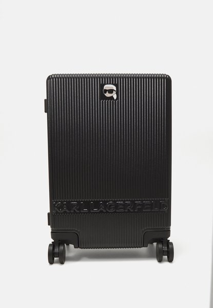 IKONIK HARD - Wheeled suitcase BLACK KARL LAGERFELD — Фото, Картинка BAG❤BAG Купить оригинал Украина, Киев, Житомир, Львов, Одесса ❤bag-bag.com.ua