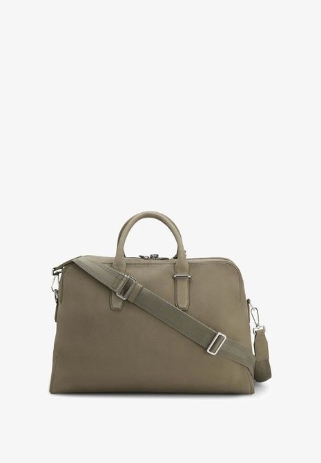 BOSS Madison-B1_Holdall Weekend Bag Open Brown Five BG146508BOS &mdash; фото 4 з 7