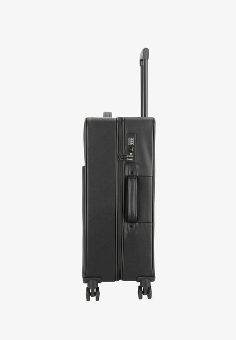 NAPOLI 4 KABINEN - Wheeled suitcase BLACK GUESS — Фото, Картинка BAG❤BAG Купить оригинал Украина, Киев, Житомир, Львов, Одесса ❤bag-bag.com.ua