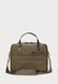 RALPH LAUREN Leather Trim Canvas Commuter Bag Laptop Bag Defender Green / Dark Brown 405945891-003 &mdash; фото 4 з 7