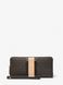 Logo Stripe Continental Wristlet Black / Camel MICHAEL KORS — 3/3 Фото, Картинка BAG❤BAG Купить оригинал Украина, Киев, Житомир, Львов, Одесса ❤bag-bag.com.ua