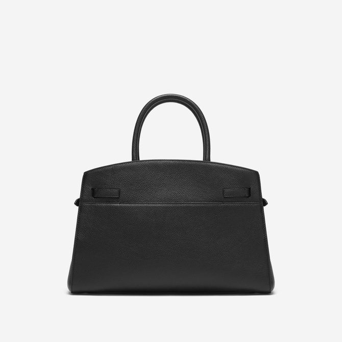 DeMellier The Midi Hudson Black Small Grain D111-SG-B1 &mdash; фото 4 з 22
